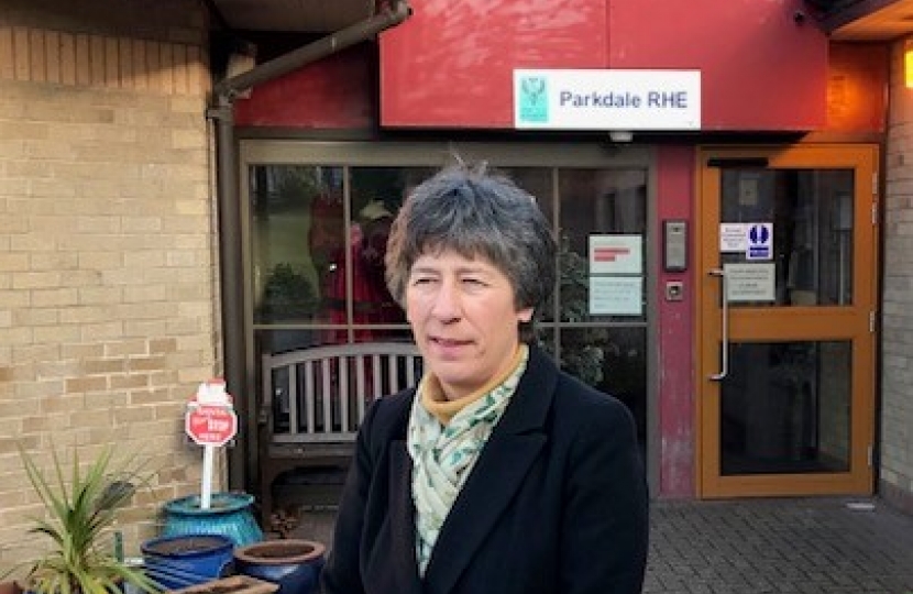 Liz Smith MSP at Parkdale Care Home