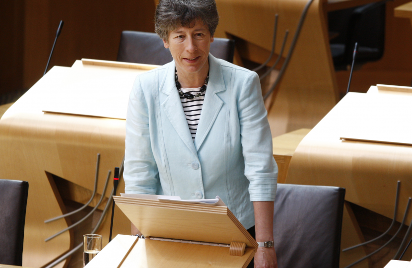 Liz Smith MSP at Holyrood