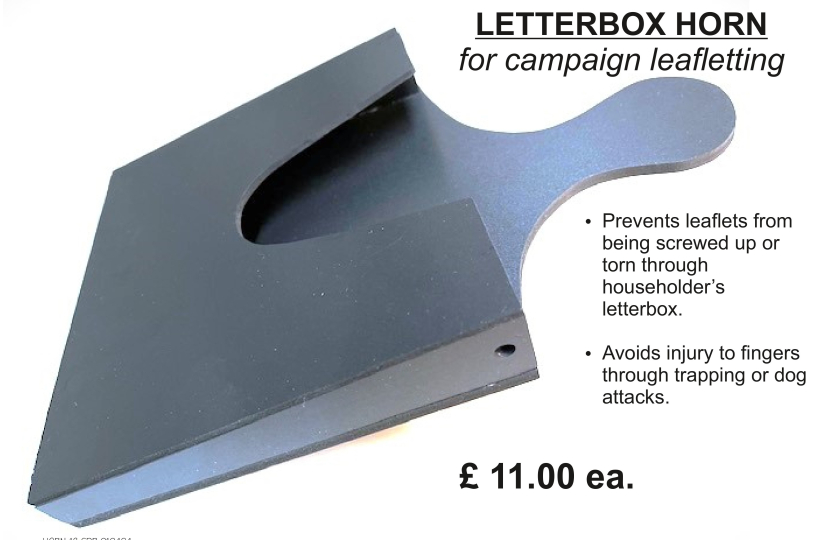 Letter box horn £11.00