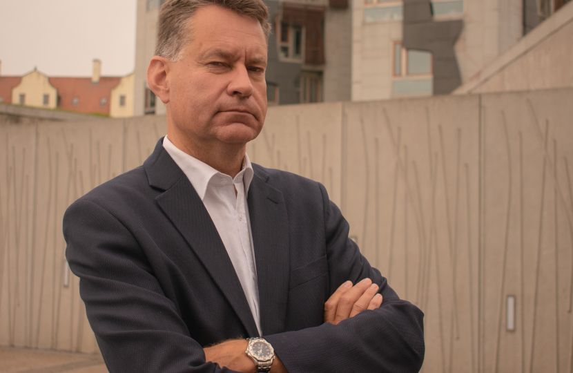 Murdo Fraser MSP at the Scottish Parliament