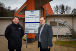 Murdo Fraser MSP and Councillor John Duff at Pitlochry Community Hospital